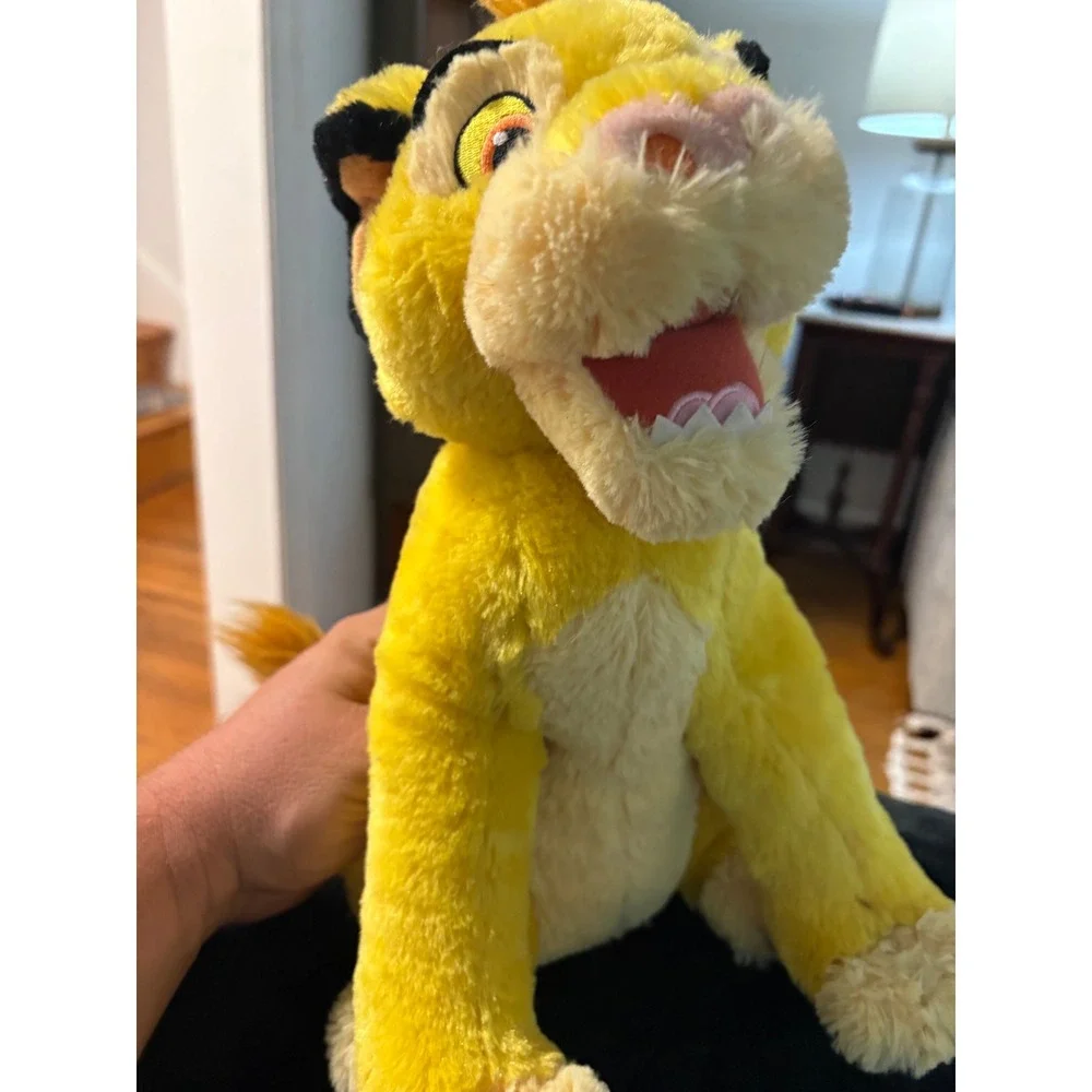 Disney Lion King Simba Plush Stuffed Animal Just Play Yellow Cub Toy